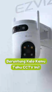 Ezviz H9c Dual 2K 3MP+3MP Dual-Lens Pan & Tilt Wi-Fi Camera