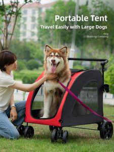 Multifunctional Large Pet Stroller Spacious