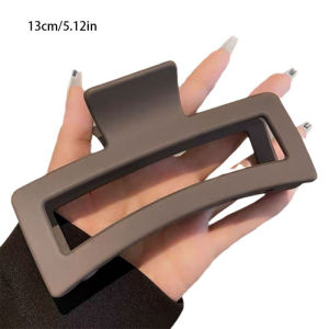 1 PCS Large Matte Hair Claw Clip Elegant Korean Style Hair Barrettes Fashion Hair Accessories for Women Girls