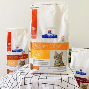 Lovinland Hill's Cat c/d Urinary Tract Prescription Cat Dry Food Cat and Dog Solution to Urinary Problems Formula Inhibits Stones and Relieves Urinary Tract Infections 3.3 Pounds/8.5 Pounds