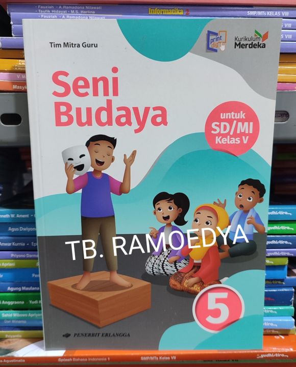 Buku Seni Budaya Sd Mi Kelas V Kurikulum Merdeka Erlangga Lazada Indonesia