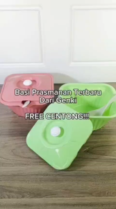 Basi Prasmanan Kotak Centong Wadah Saji Makanan Tempat Penyimpanan Makanan Segi Makanan  Genki Market