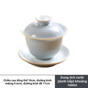 Tách Trà Đựng Nắp Lớn Không Gây Phỏng Ba Tài