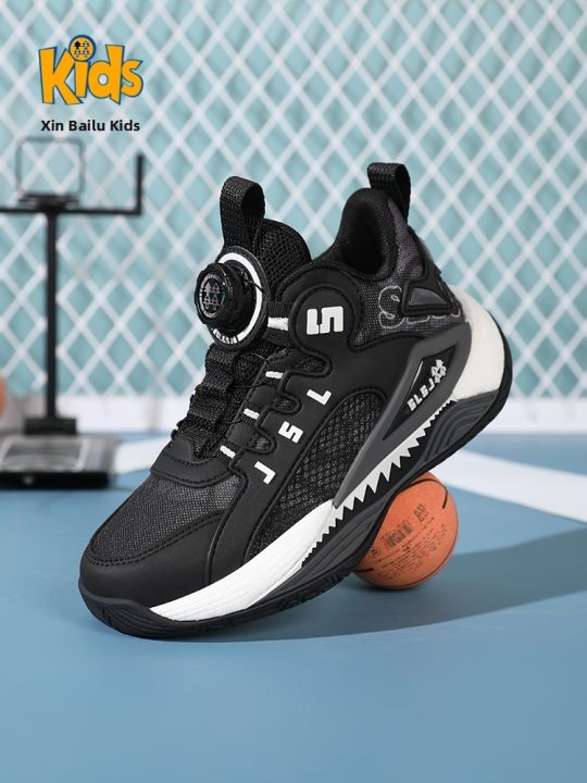 Cushioning Big Boy Basketball Shoes Breathable Mesh