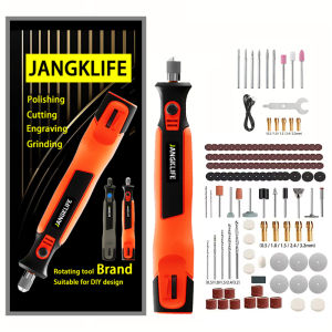 JANGKLIFE Mini Drill Electric Carving Pen Variable Speed Drill Rotary Tools Kit Engraver Pen for Grinding Polishing DIY