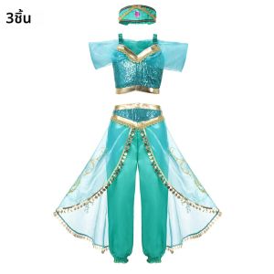 ชุดเจ้าหญิงสาว 2PCS Top + กางเกงชุดฮาโลวีน Carnival Party เสื้อผ้าเด็กวัยหัดเดิน Vestidos วันเกิด Party Cosplay เสื้อผ้า