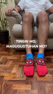 KOREAN SOCKS - Marvel Captain America Iron man Spiderman Batman Superman Ankle Socks - Iconic Socks