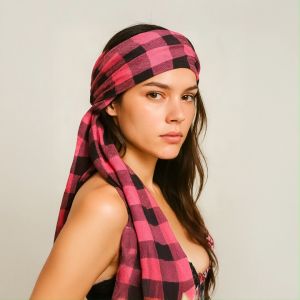 ผ้าขาวม้าผ้าทอบ้านไร่ ผ้าขาวม้าทอมือ ตรารถไฟ เนื้อดี สีสดใส ใหญ่พิเศษ สไตล์วัยรุ่นอินเดีย