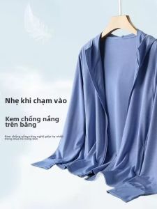 Áo Chống Nắng Ice Silk Nam Mùa Hè Mỏng Thoáng Khí Chống Tia UV Ngoài Trời Câu Cá Áo Khoác Nhẹ Nhanh Khô Chống Tia UV UPF100+