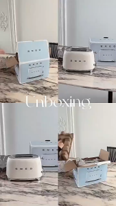 SMEG toaster multi-function household toaster toaster retro home breakfast machine TSF01