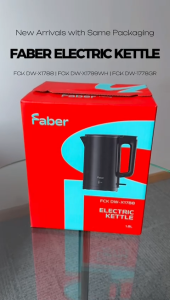 Faber Double Wall Stainless Steel Kettle FCK DW-1778GR 1.7L 1500W Cerek