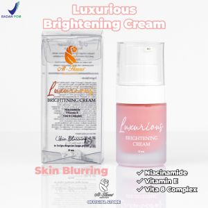[ALHAURA] Luxurious Brightening Cream Niacinamide Vitamin E Vita 8 Complex / Cream Brightening Bpom Halal Original / Cream Pencerah / Cream Flek / Cream UV Filter