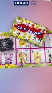 Cờ Ô Ăn Quan bàn cờ hình 12 con giáp Trò chơi dân gian giải trí cùng gia đình và bạn bè - Boardgame