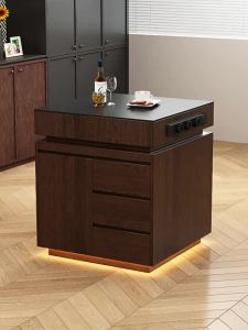 Weimei | Moveable Storage Island Cabinet