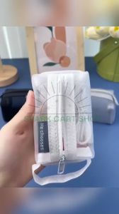 SPARK CART Portable Make Up Organizer Bag Transparent Cosmetic Bags School Office Students Storage Supplies