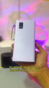HZSUM LENTIVEN PowerBank 60000mAh 4 USB Fast Charging W66