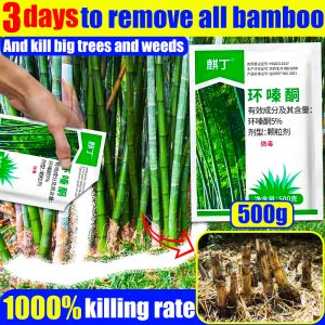 🔥【Strong destructive power】3 days to remove all bamboo Bamboo killer 1000% killing rate Racun rumput paling kuat racun pokok besar racun tabur rumput racun buluh Has Strong Killing Effect on Weeds Shrubs Bamboos and Has a Long Lasting Effect环嗪酮 除草剂