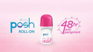 [Paket isi 2] Posh Roll On Deodoran Soft and Smooth Botol 50ml