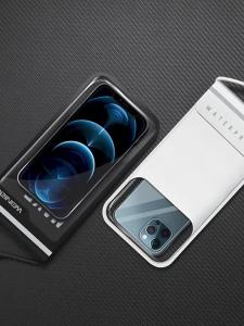 【COD】 ซองกันน้ำ กันกระแทก กระเป๋ากันน้ำ มือถือ Waterproof Phone Case มาตรฐาน IPX8 พร้อมสายคล้องคอ เหมาะสำหรับโทรศัพท์ต่ำกว่า 7.2 นิ้ว สัมผัสหน้าจอได้