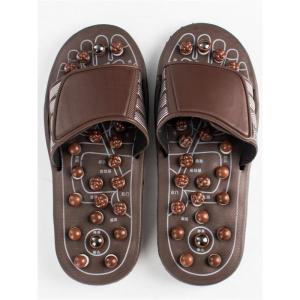 Magnetic Therapy Massage Slippers Jade Stone Acupoint Bottom Foot Care Shoes Indoor Home Anti-Slip Cool Men Women Slippers