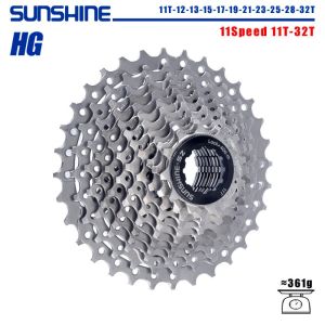 SUNSHINE 11 34t 36t 40t 42t 46t 50t cassette 11 speed lightweight 11-speed mtb cassette For Shimano HG MTB Road bike cassette