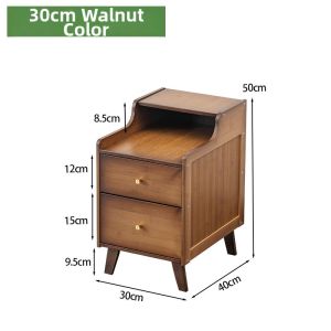 MOLORE | Modern Minimalist Nightstand Small Storage Shelf