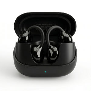 Monster | Monster AC235 Ai Translator OWS Ear Clip Headphone Real Time Translating Bluetooth 6.0 Earphones HiFi Stereo TWS Wireless Earbud