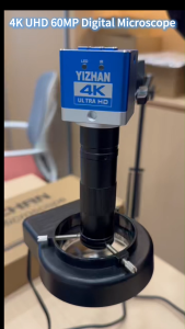 60MP 4K 1080P Digital Microscope YIZHAN USB Microscope TYPE-C USB 1-150X Lens for PCB Soldering Phone Repair/PCB Soldering/Electronics Manufacturing/Metallurgical Inspection/Electronics Manufacturing HDMI Microscope