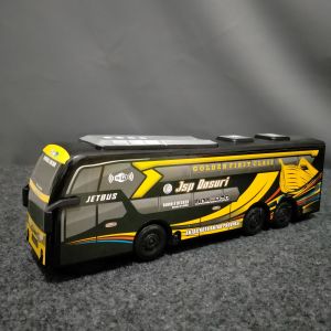 Mainan Anak Bus Basuri Telolet DM25 Bisa Nyala Lampu Dan Suara Basuri Bisa Jalan Bump And Go