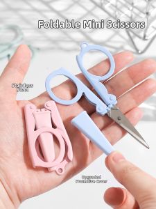 Nijia | Portable Foldable Scissors Small Multipurpose Stainless Steel