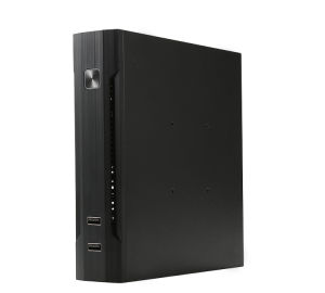 SKTC TX01 Mini ITX Computer Case Silent Industrial PDA Mini Half High Back Mounting Compact Desktop Computer Case