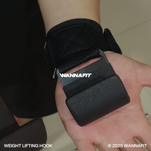 WANNAFIT Weight Lifting Hook | Alat Bantu Angkat Beban | Aksesoris Gym & Fitness