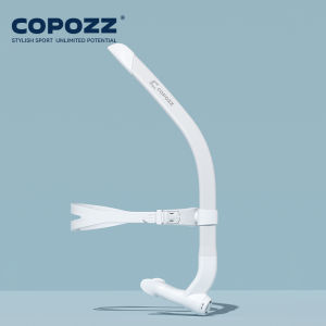 COPOZZ | COPOZZ Front Head Swimming Training Snorkel Silicone Mouthpiece Junior Swimmers Full Dry Diving Equipment For Female Male Youth