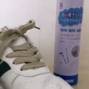 From Japan 360ML Shoe Cleaner Shoe foam cleaner Shoe whitening cleaner Remover for shoes yellow stain Shoes Artifact