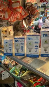 Bóng đèn LED Bulb trụ nhựa TPE BLW 20W-30W-40W-50W ánh sáng trắng - Hàng chính hãng