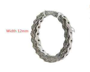Metal Straps Multi-functional Cable Ties 10M 2/17/26mm Metal Fixing Straps with Perforated Holes Connecting Stronger Fasteners