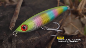 Jerry Cavalier 21.5g 27g Pencil Fishing Lure Floating Surface Stickbaits Saltwater Sub-surface Sinking Tuna Hard Baits