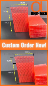 OLhightech - Antistatic bag pink bubble self seal / ESD bubble seal beg / PCB bubble beg / SMT bubble beg / Beg pelindung PCB / Beg pelindung SMT / PCB保护袋 / SMT保护袋