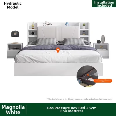 BINGTAI | Hydraulic Storage Bed Box Main Bedroom