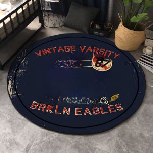 Thickened round Drum Carpet Anti-slip Shock-absorption Jazz Drum Customizable Personalized Mat Home Decorative Rug