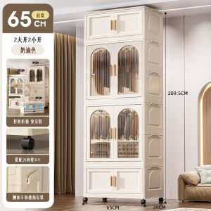 Easy Assembly Childrens Wardrobe Bedroom Baby Closet Simple Clothes Storage Cabinet No Installation Required Furniture