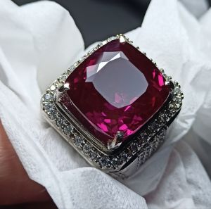 CINCIN BATU PERMATA ALEXANDRITE FULL CUTTING SUFER MEWAH