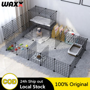 DIY Pet Fence Dog Fence Panel 30cm*30cm Extendable Dog Cage Pet Cage Stackable Pet Cat Rabbit Cage Pet Fence