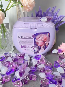 SukGarden Premium Betty Blue Lavender Essential Oil Fragrance 4D Laundry Beads (52 pods)