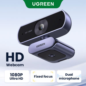 UGREEN Computer USB external camera 1080P/2K 30fps 200W pixels fixed focus built-in microphone cable length 2 meters Model:15728 Ugreen Adapter Usb Cam Hub Usb C Ugreen Ugreen Cat6 - Lazada