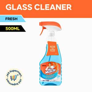 Mr Muscle Glass Cleaner 500mL Multi Surface Cleaner Spray Streak Free Shine Fresh Fragrance
