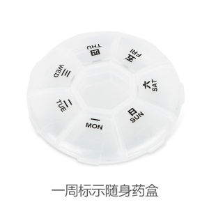 Multi-Functional Medicine Cutter Pill Splitter Four Parts Drug Box Tablet Splitter Medicine Storage Organizer by Vanyar Life