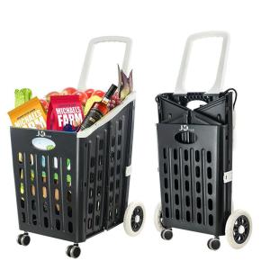 LUTUMEI | Elderly-Friendly Folding Shopping Cart