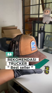 RCKLS. Topi Jaring Pria Distro Original Trucker Hat Foxy