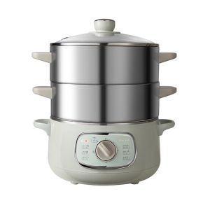 [China Plug Adapter Needed] Bear | Multifunctional Large Capacity Automatic Electric Steamer